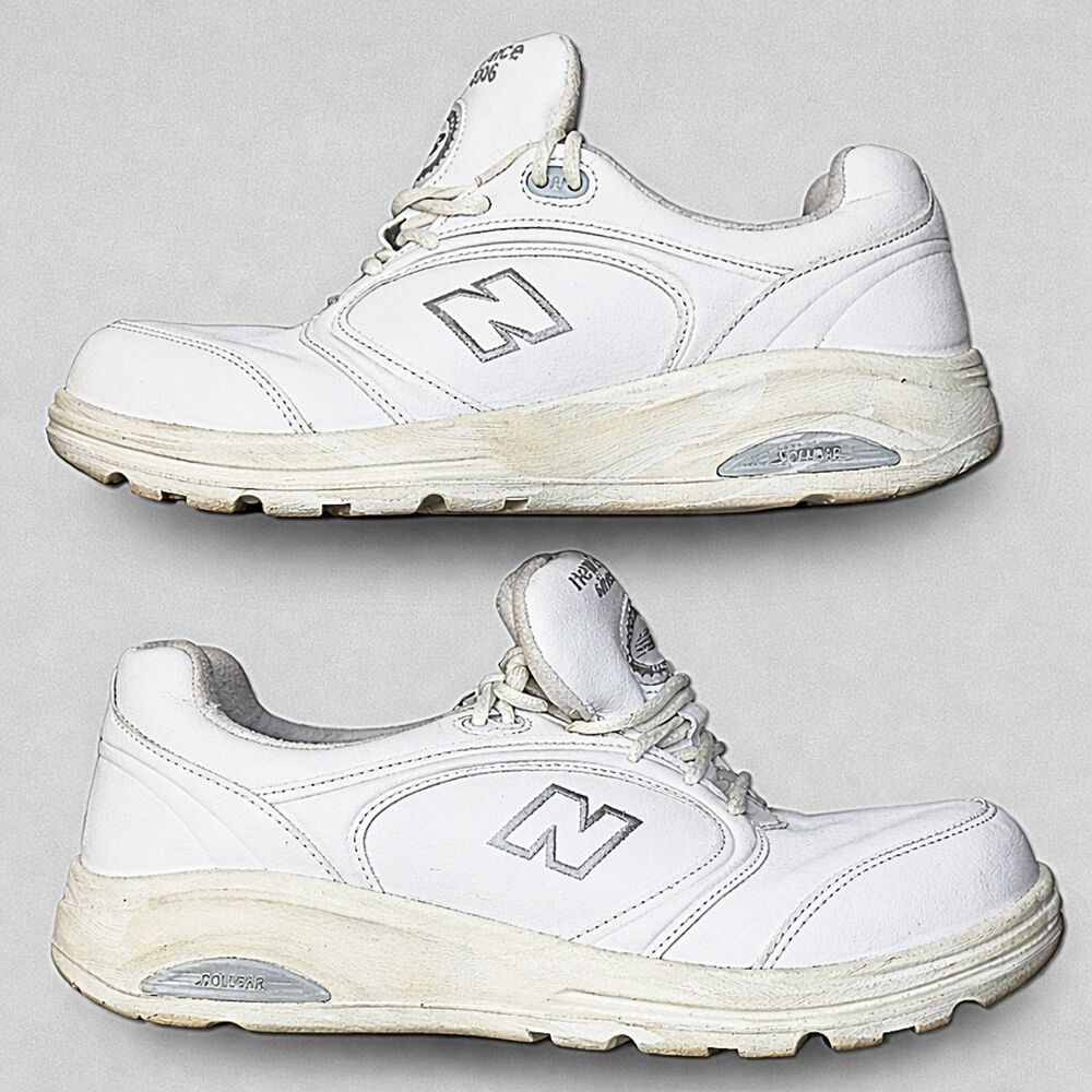 New Balance 812 Women's Walking Shoes Size 8 D Made in USA White WW812WT - VGUC